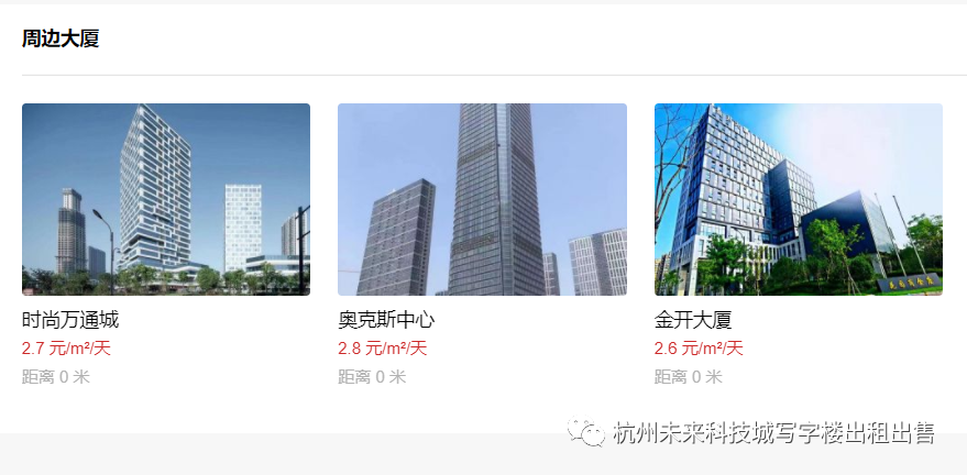 杭州未来科技城关瑞大厦写字楼办公室出租租金：3.2~3.3 元/m²/天招商电话：15355041051 - 知乎