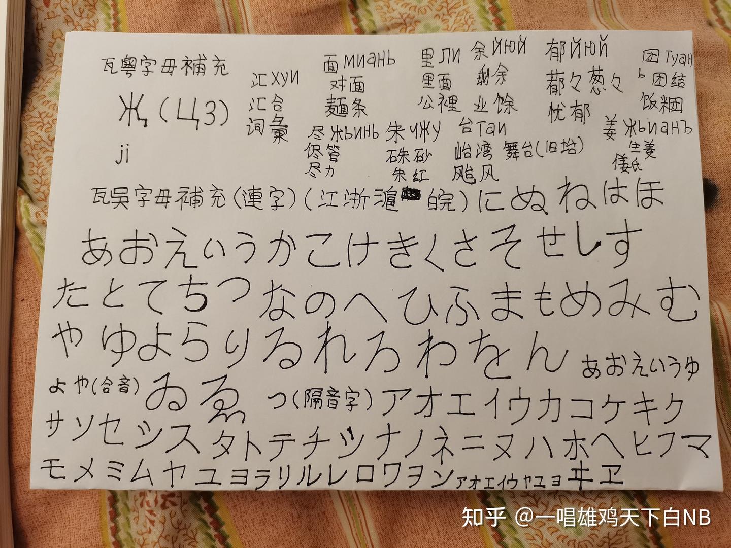 瓦平汉字新字括充 - 知乎