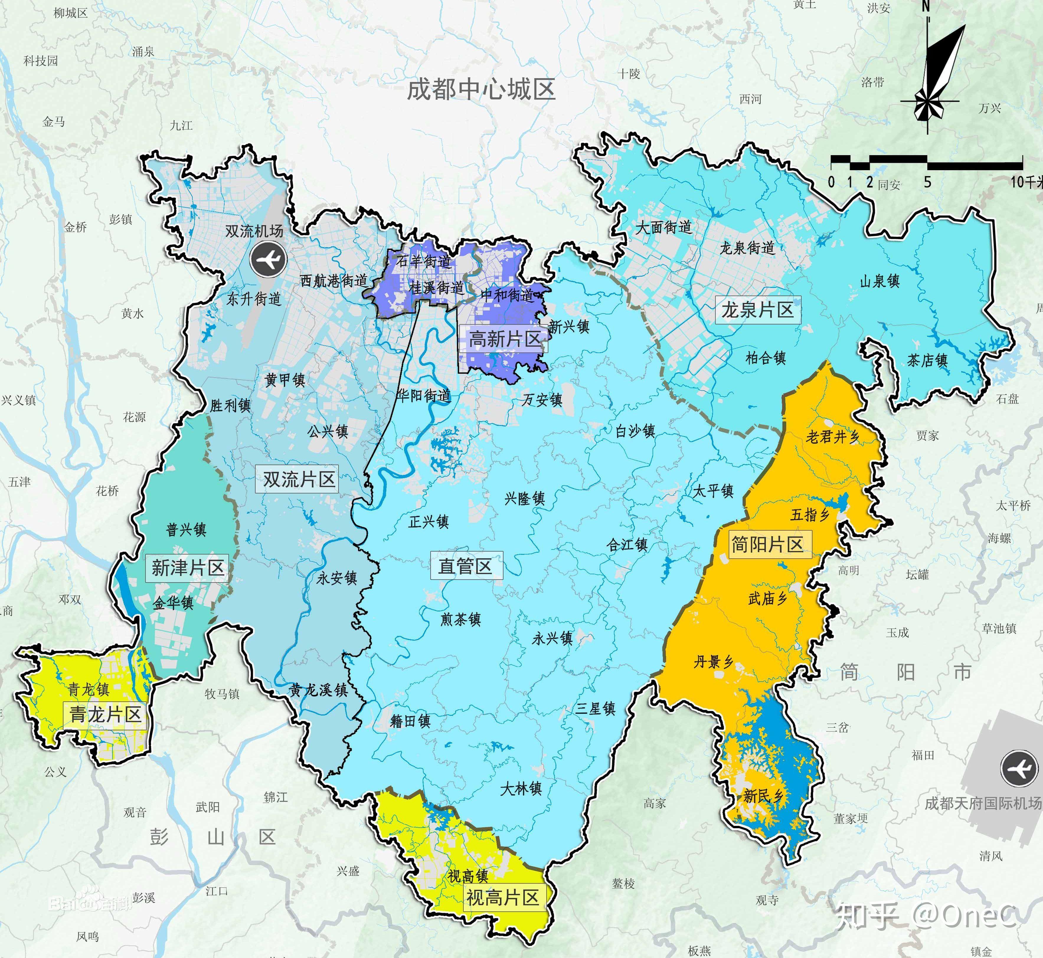 成都天府新区和高新区是什么关系