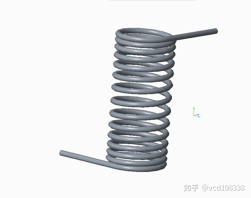 分享一款扭簧的设计案例，模型树带完整的设计步骤 。 - 知乎