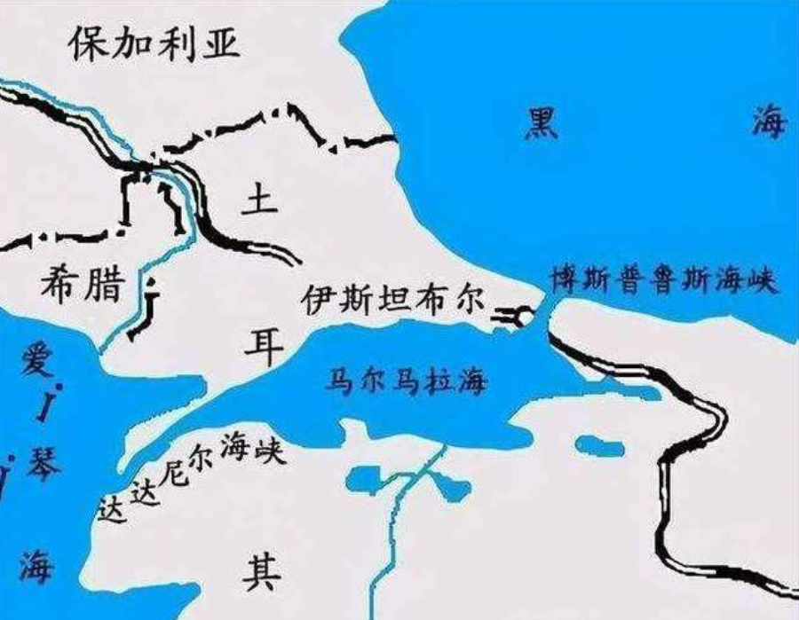 土耳其海峡地理位置图片