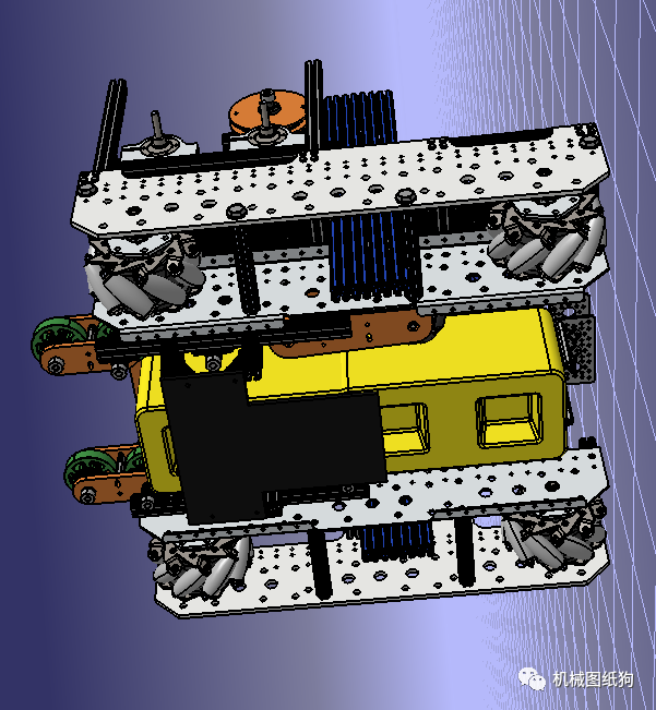 【其他车型】river麦克纳姆轮比赛小车3d数模图纸 step格式