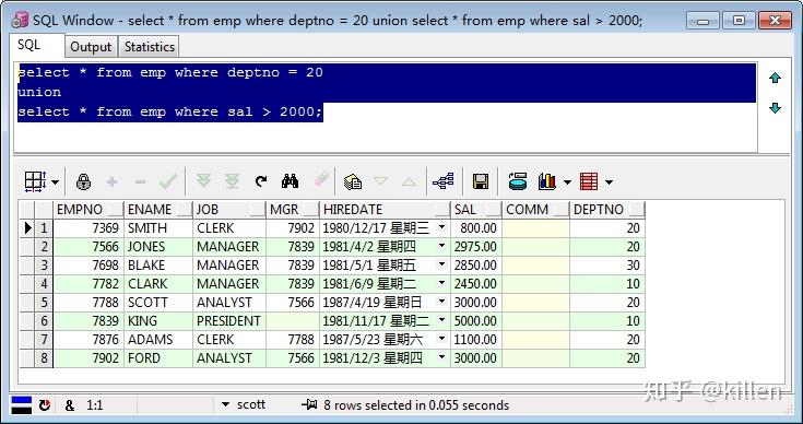 数据库(sql)关键字 - 知乎