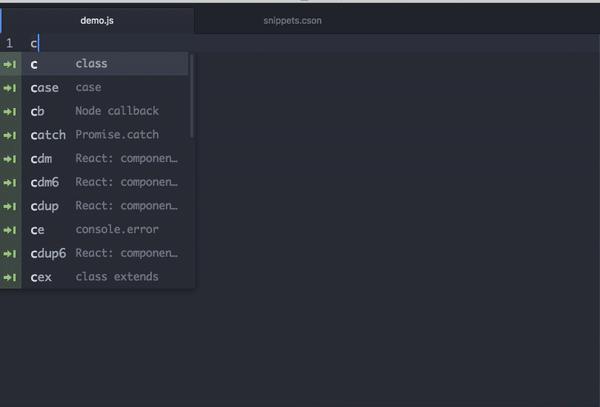 用 snippet 加速你的编码 - 知乎