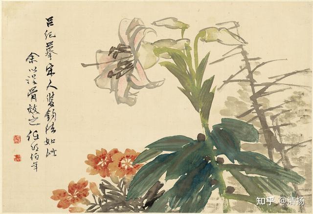 任伯年的花鸟画，极富韵味！ - 知乎