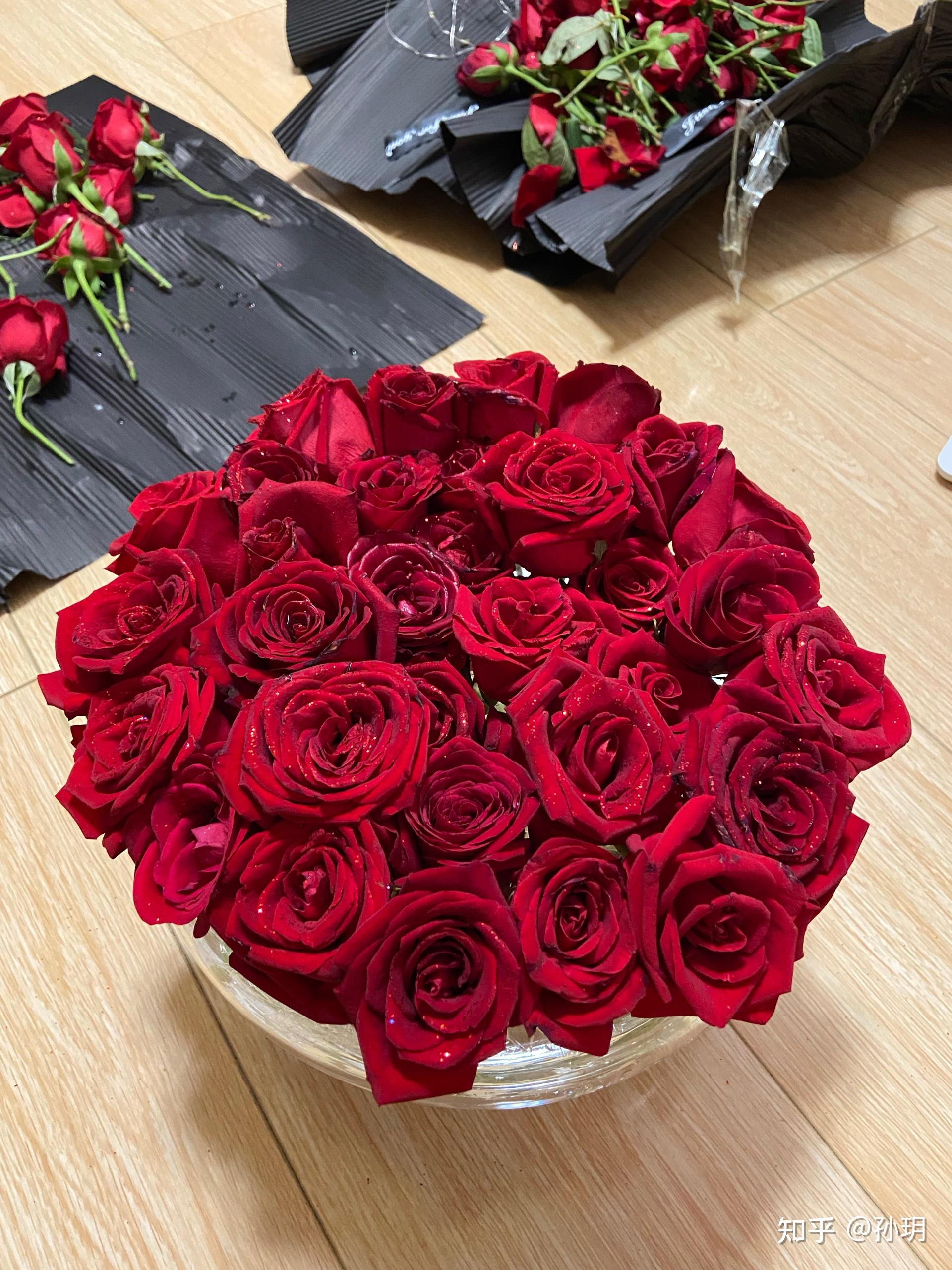 收到99朵玫瑰花是什么样的感受之后怎么处理它们