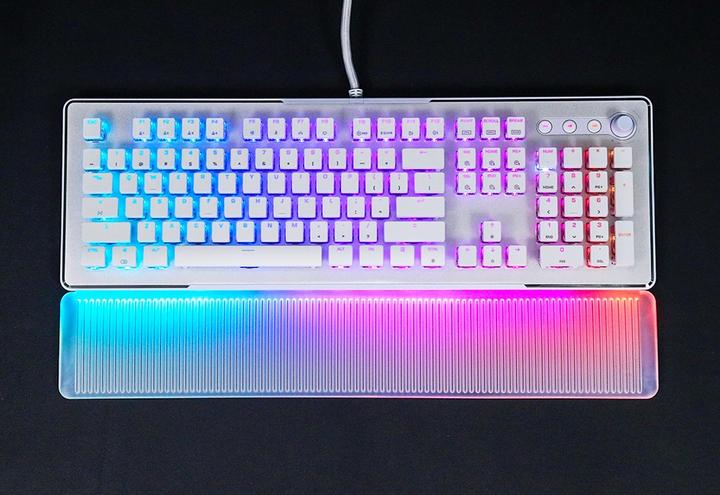 ROCCAT冰豹Vulcan II Max光轴机械键盘评测:这RGB,它超炫酷- 知乎