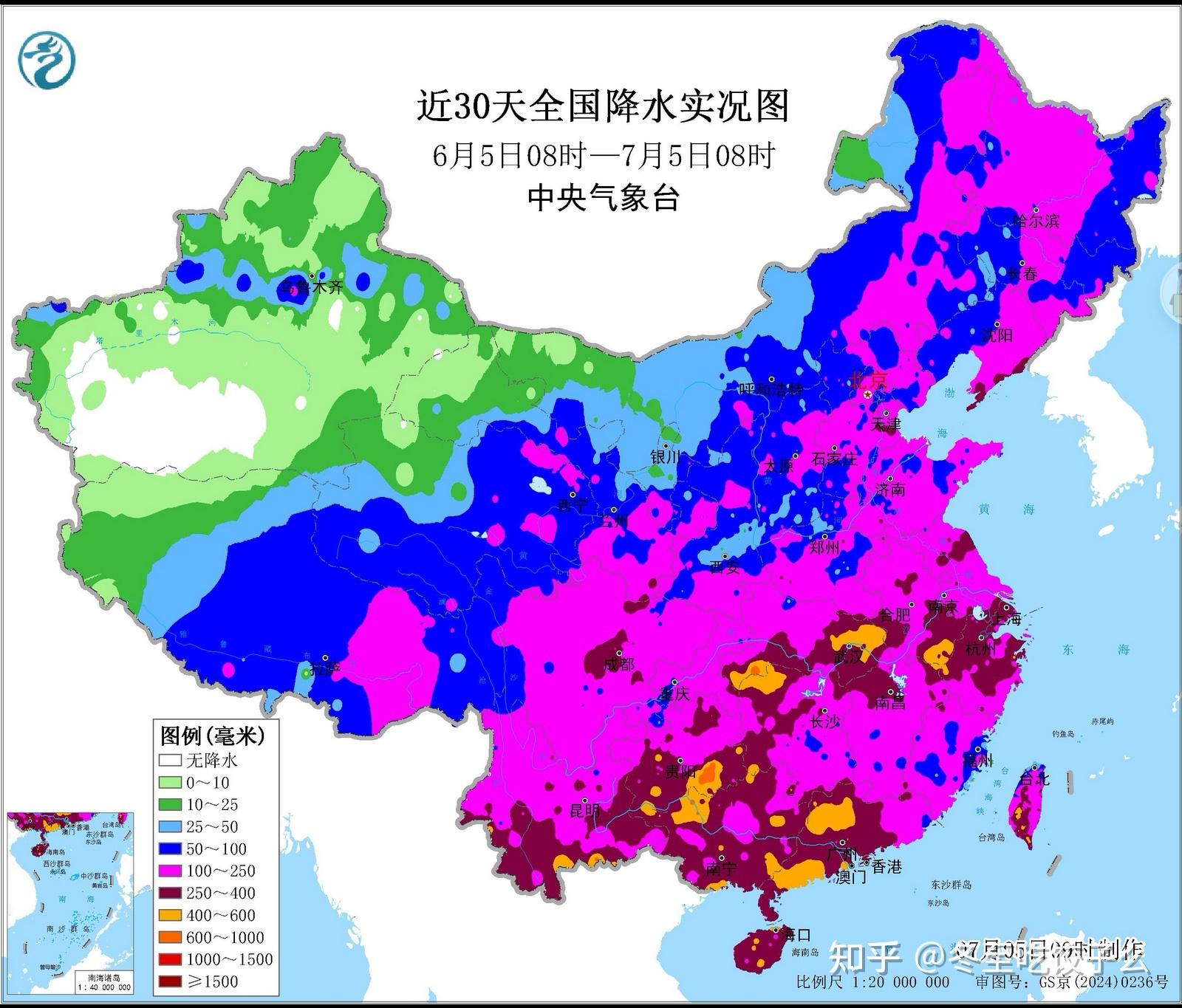 北京7月平均降水将比常年多24成雷暴冰雹等天气频繁为什么会这样未来