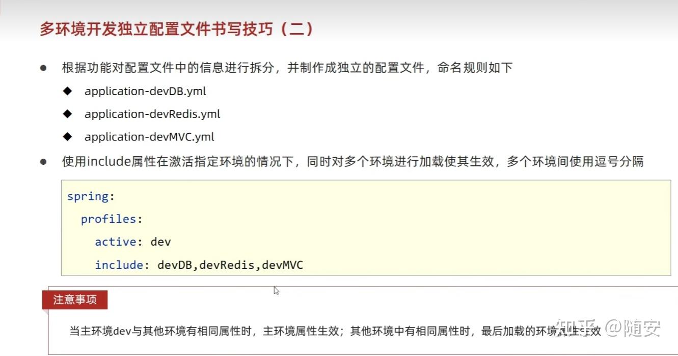 SpringBoot 设置多环境配置 application.yml 文件 - 知乎