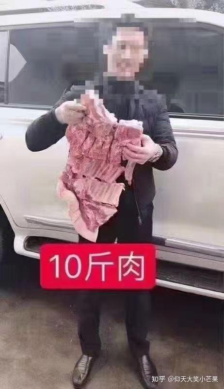 十斤肉是多大一块