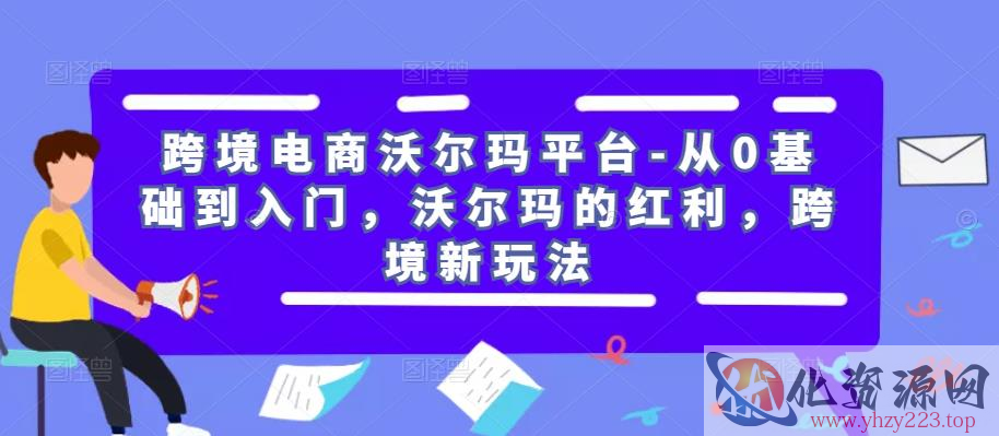 跨境电商沃尔玛平台-从0基础到入门，沃尔玛的红利，跨境新玩法