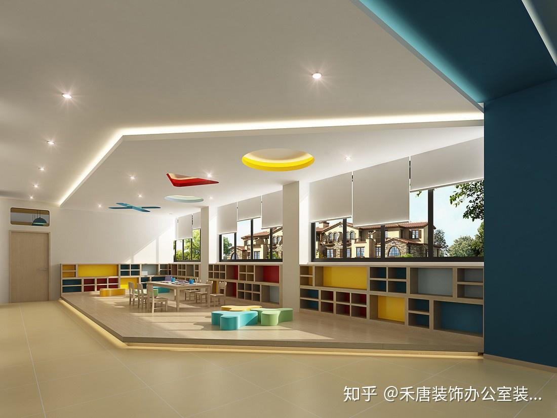 培训学校的装修设计 培训学校装修设计效果图 - 知乎