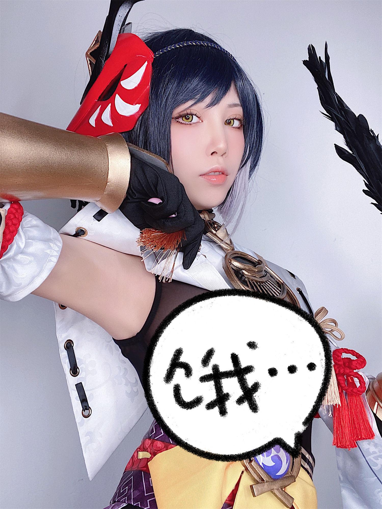 水淼aqua九条裟羅cos图片，宝藏女孩名不虚传-美学艺术库