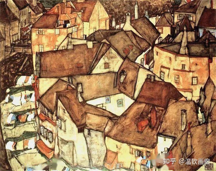 杰出的现代表现主义画家埃贡·席勒 - 知乎