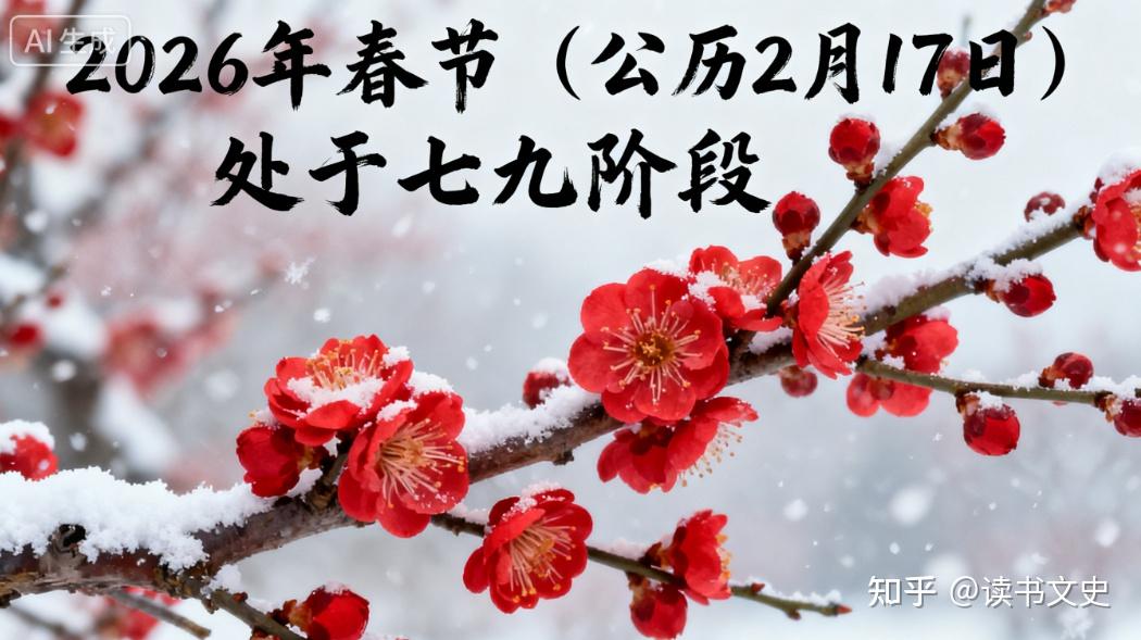 “数九”时间表来了!2026年什么时候最冷?何时入九?何时出九? - 知乎