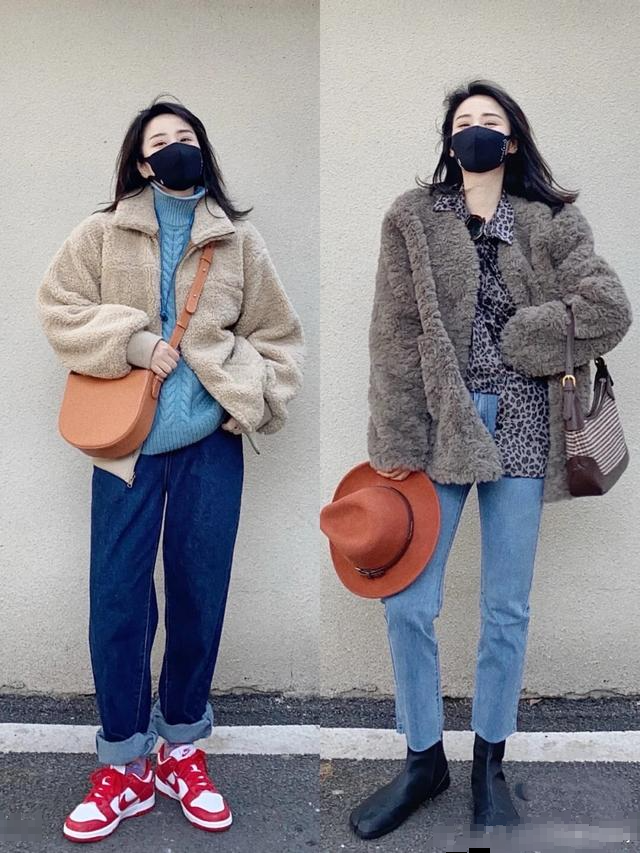 羊羔毛外套怎么搭配好看