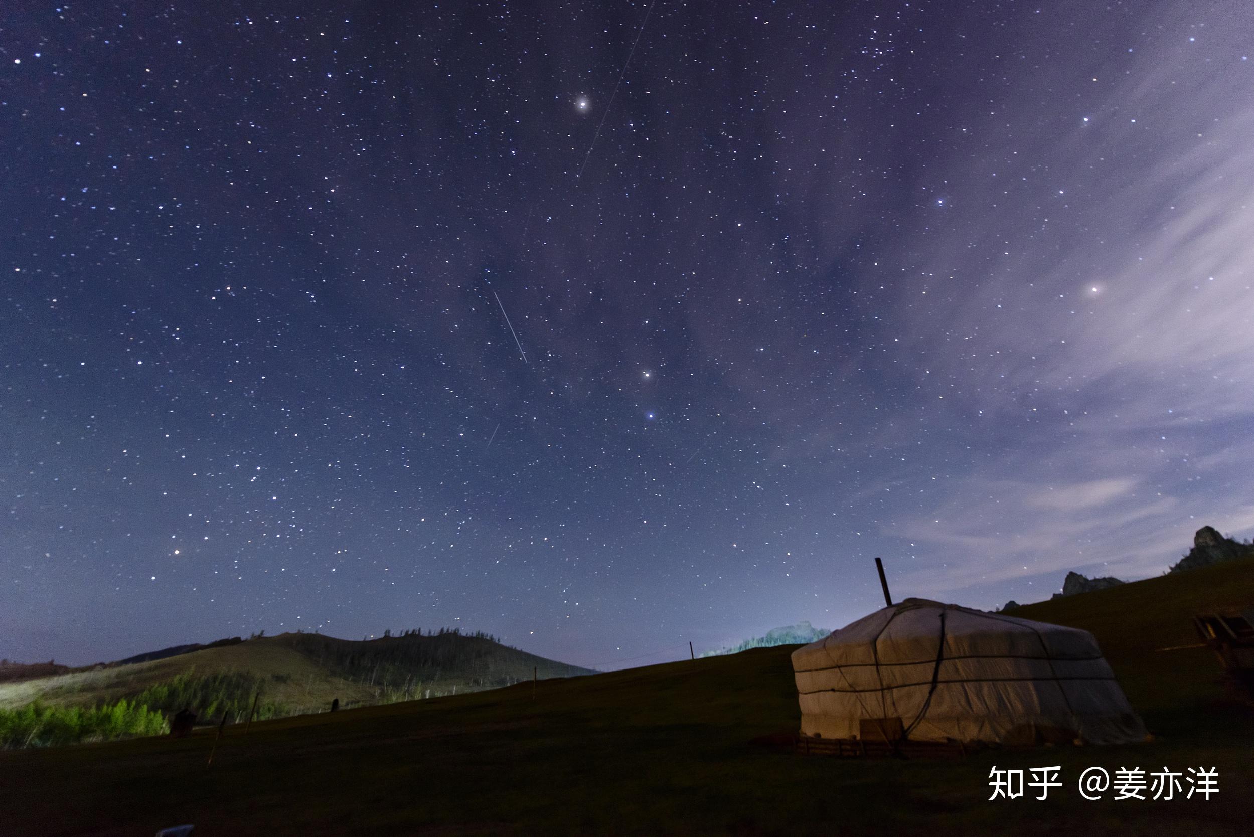 去內蒙古晚上能在草原上看星空嗎