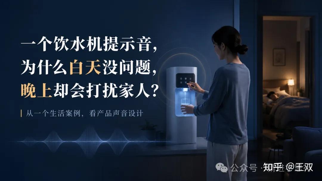 一个饮水机提示音,为什么白天没问题,晚上却会打扰家人?