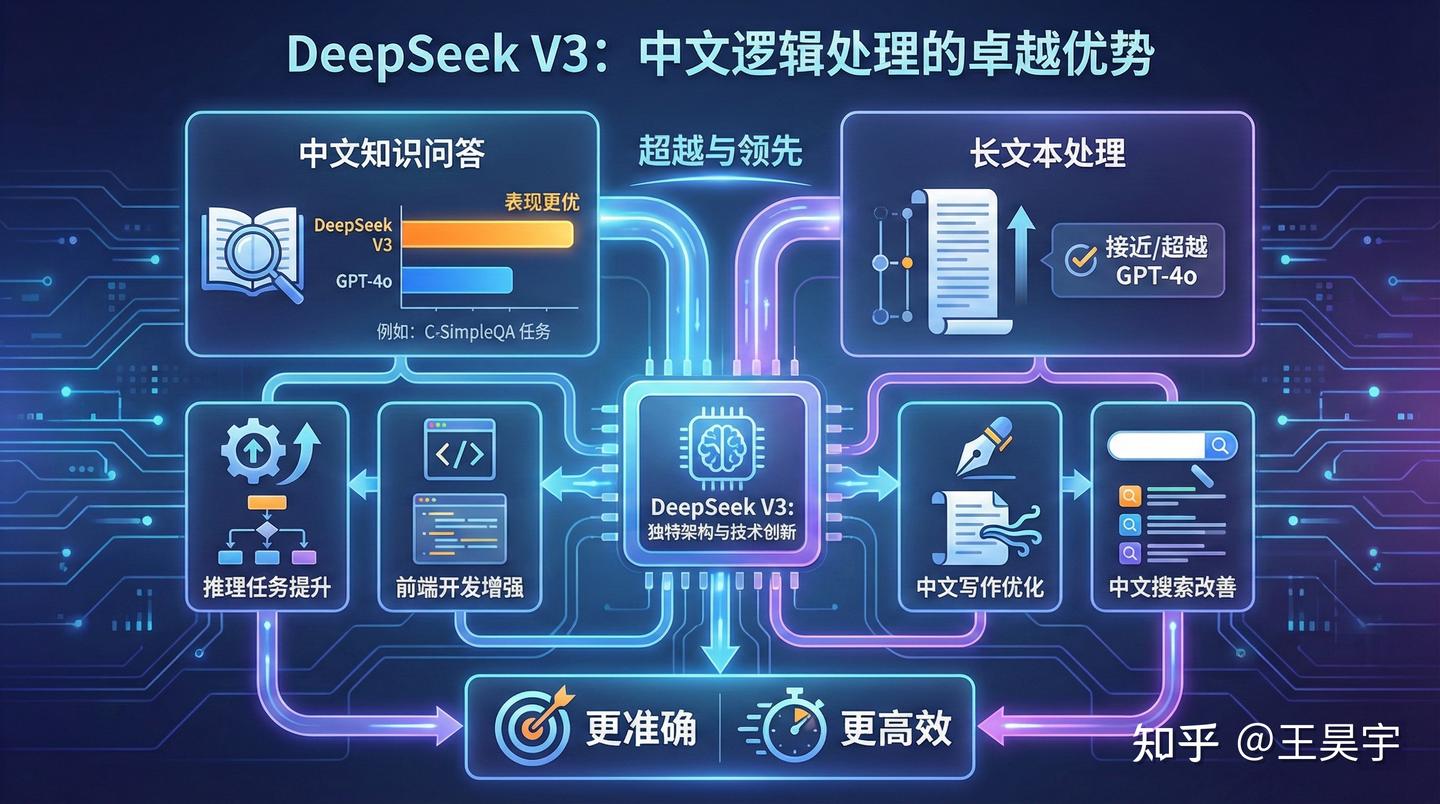 DeepSeek V3深度解析:它不仅仅是便宜,这3个架构细节让它比GPT-4o更懂中文逻辑 - 知乎