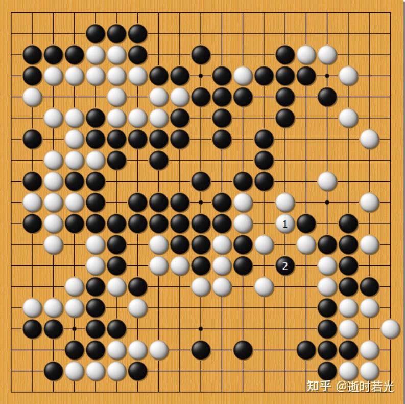 围棋杀棋,这两个局部的最强应对是什么? - 知乎