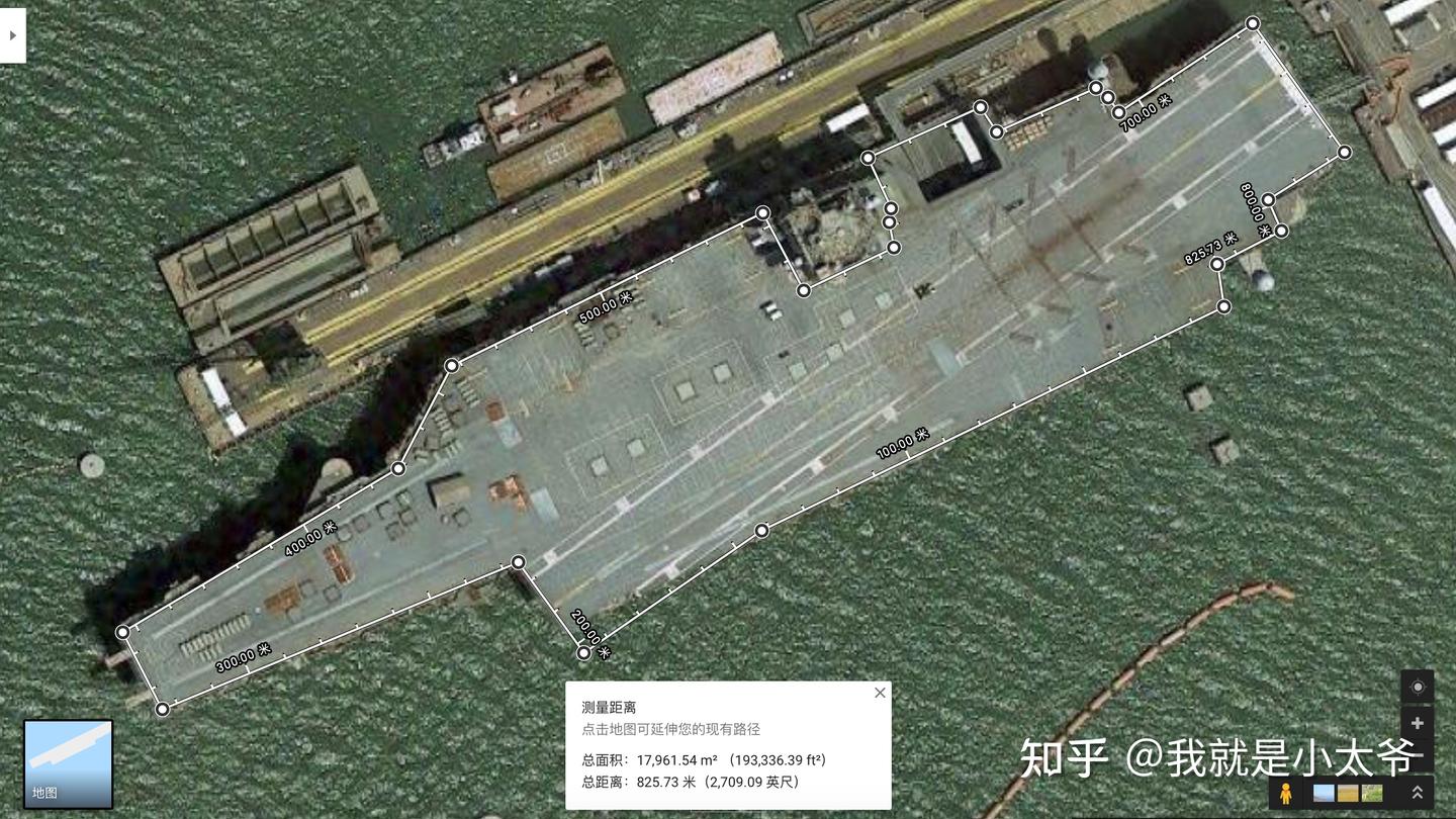 Google地图中的航母们- 知乎