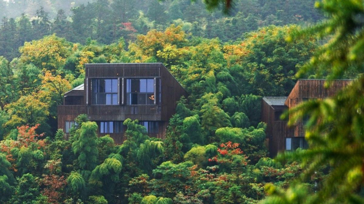 泡温泉住树屋尊享溧阳南山美岕山野度假酒店