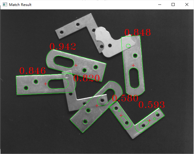 Halcon Find Scaled Shape Model
