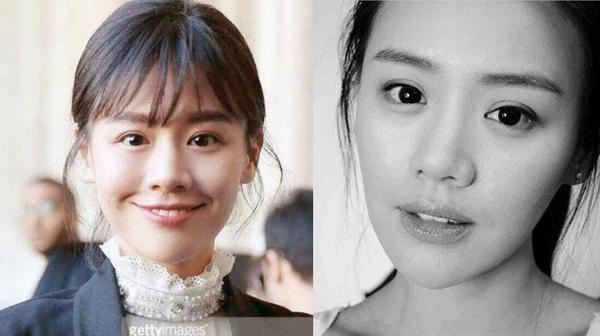 马思纯本身眼睛又圆又大,卧蚕很饱满,鼻子鼻骨粗,微宽的鼻翼.