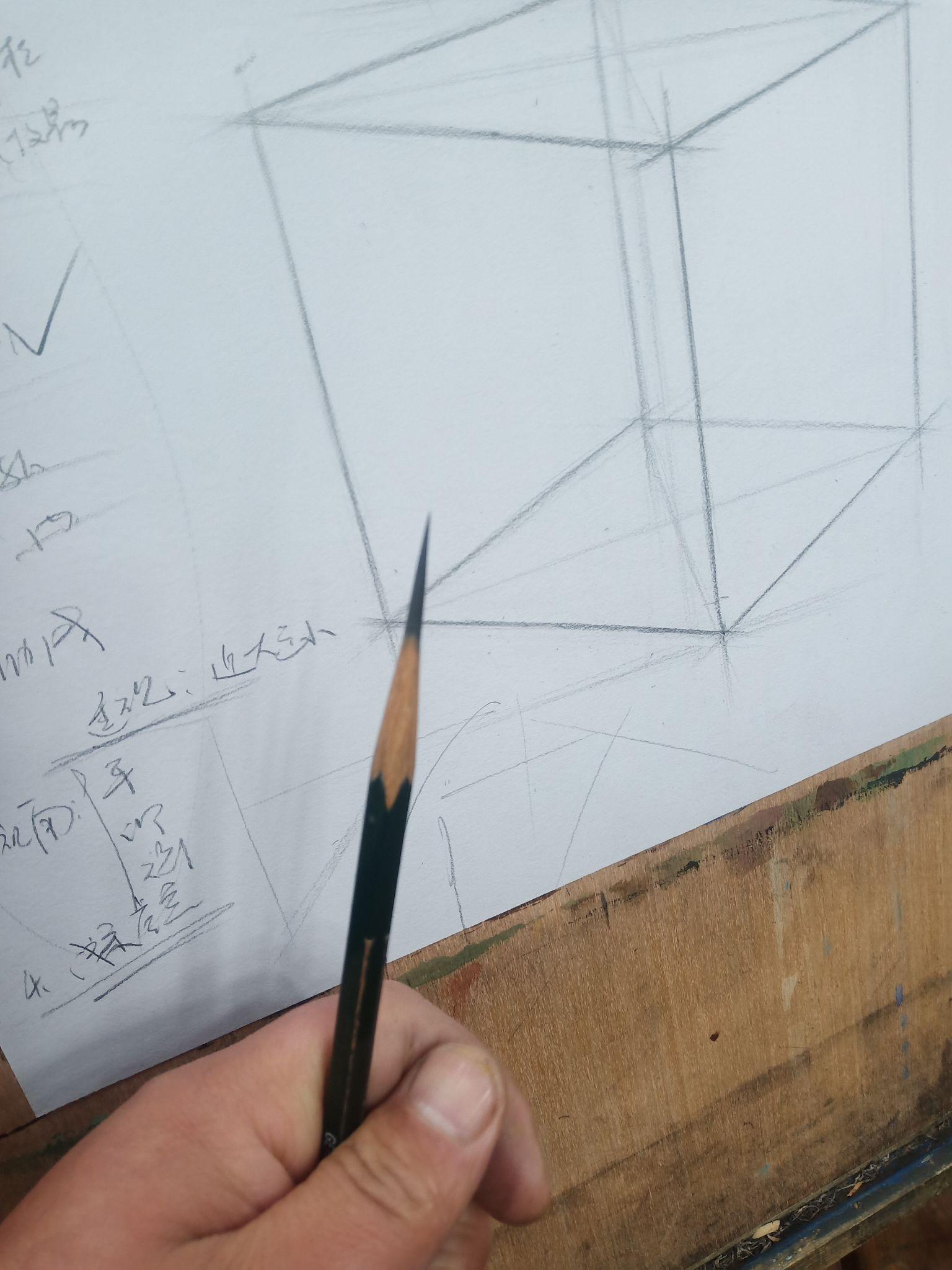 素描起稿铅笔应该削成什么样? - 知乎