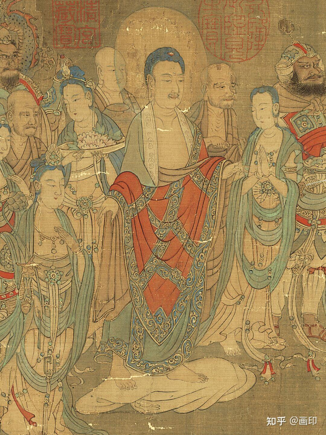 宋 · 佚名《燃灯佛授记释迦文图卷》 - 知乎