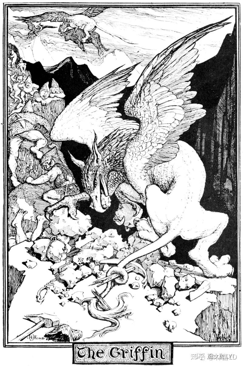 神话生物——自带主角光环的狮鹫 Griffin - 知乎