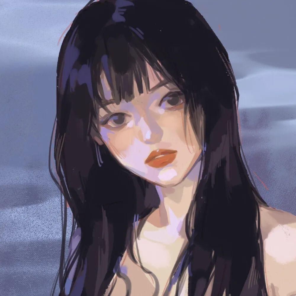 有没有手绘古风的动漫女生头像?