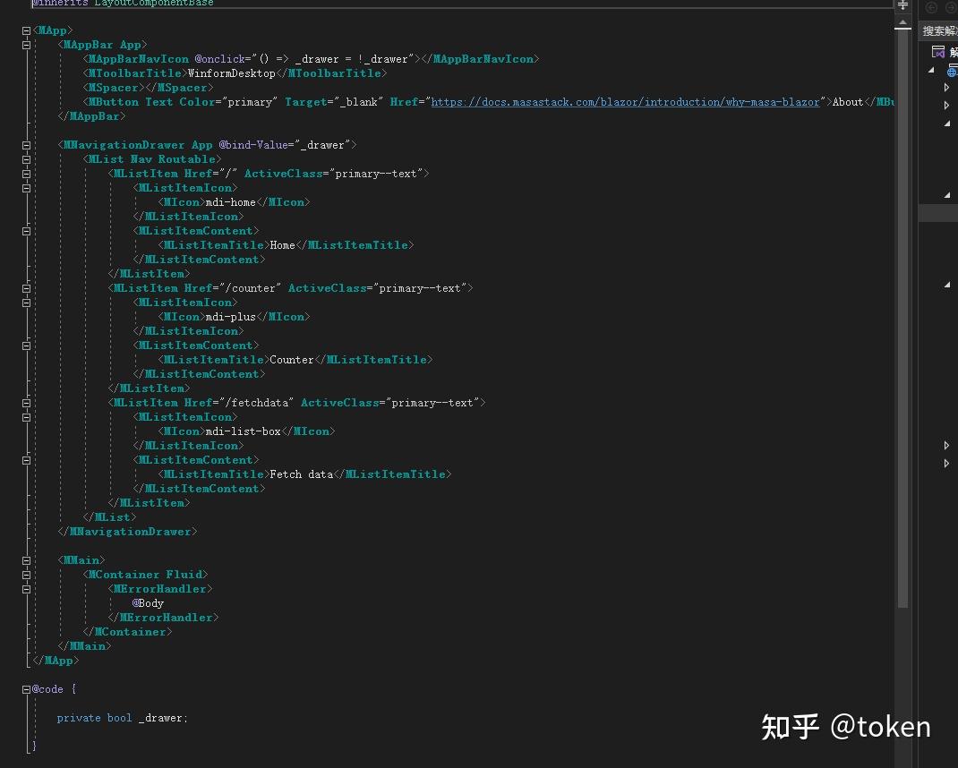 Blazor Multiple Main Layout Razor Example 在Winform中一分钟入门使用好看性能还好的Blazor Hybrid - 知乎