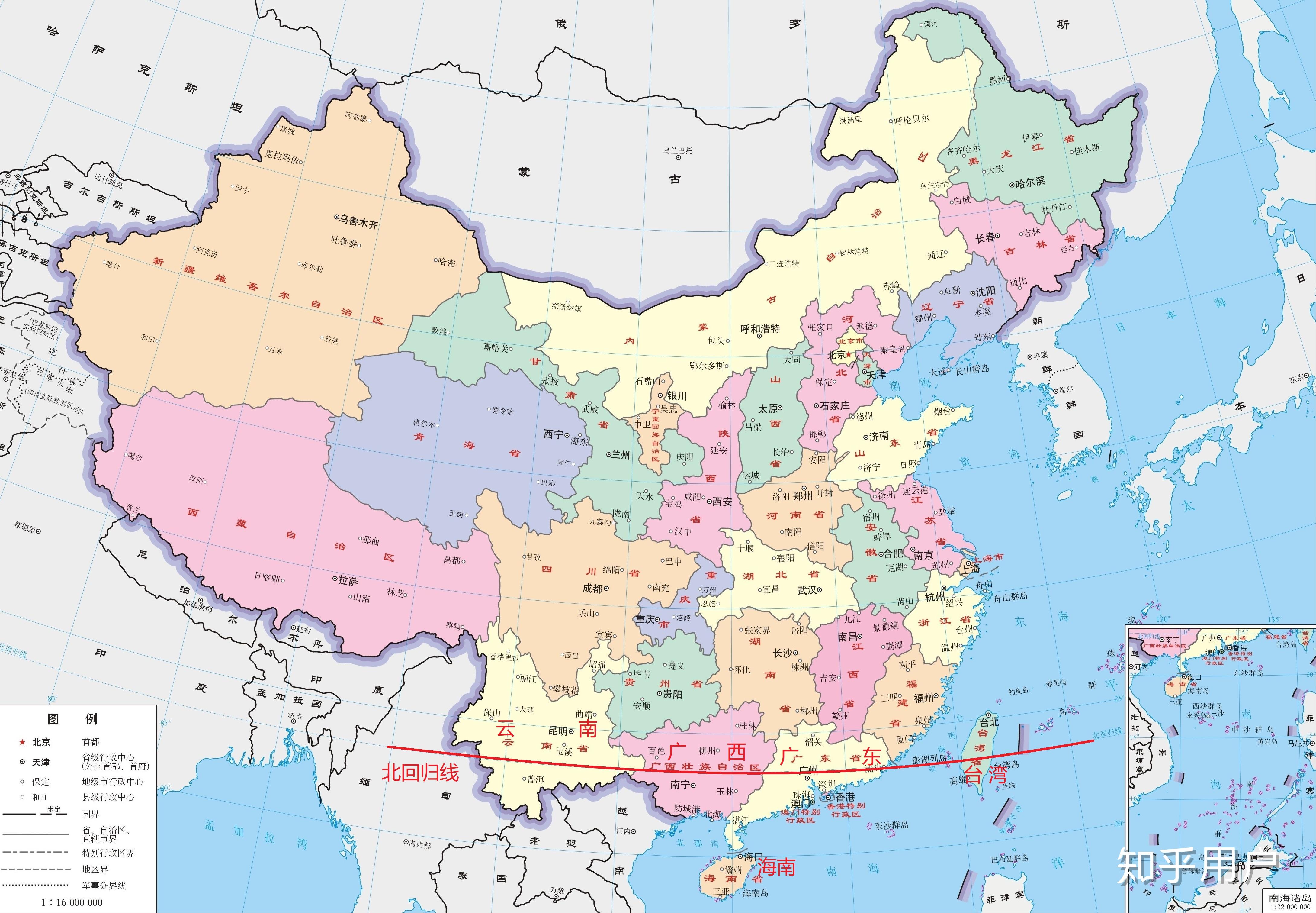 我国全部位于热带的省区有哪些? - 知乎
