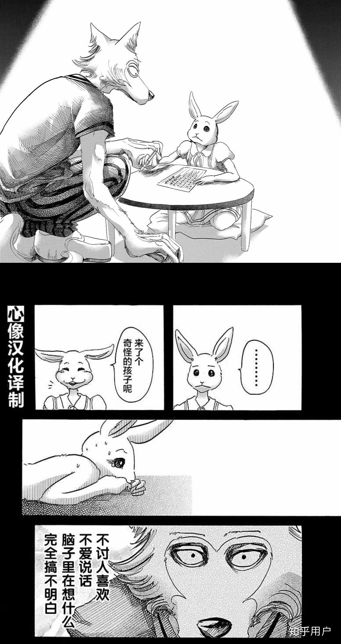 你怎样看待beastars中的哈鲁