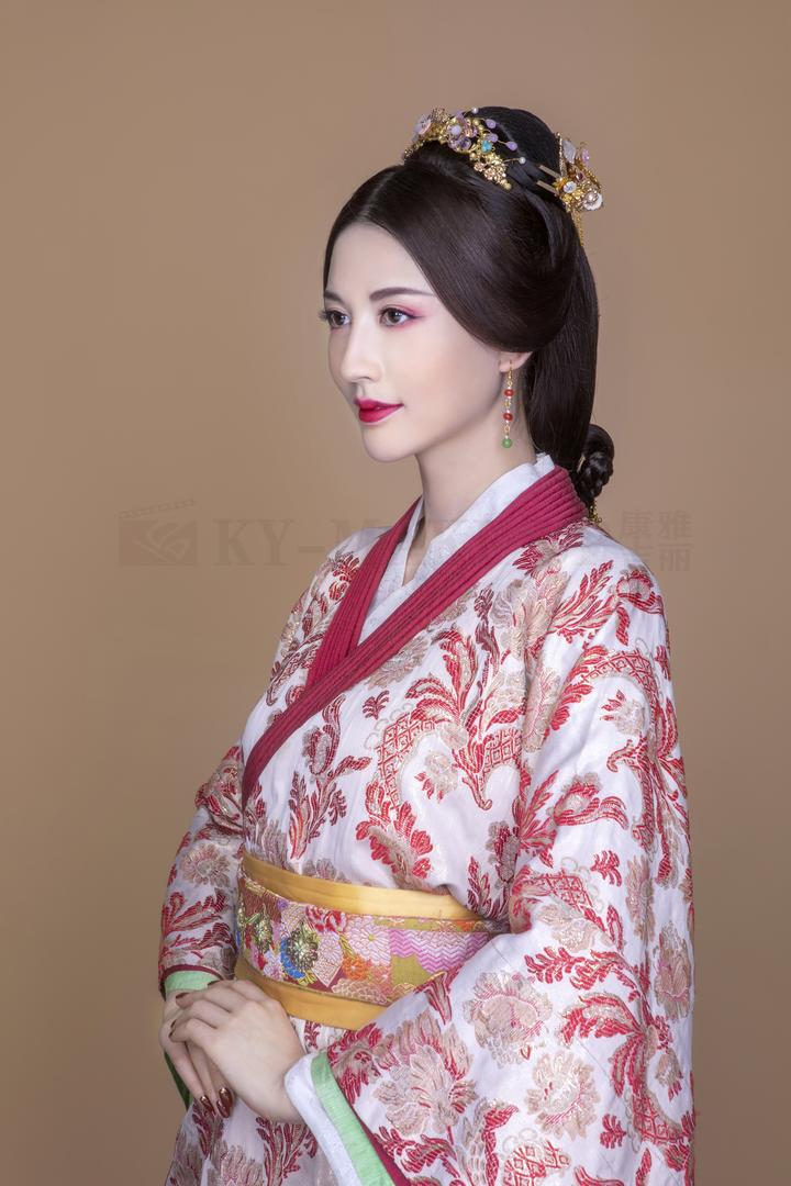 古装造型 东汉时期蔡文姬化妆造型复原教程