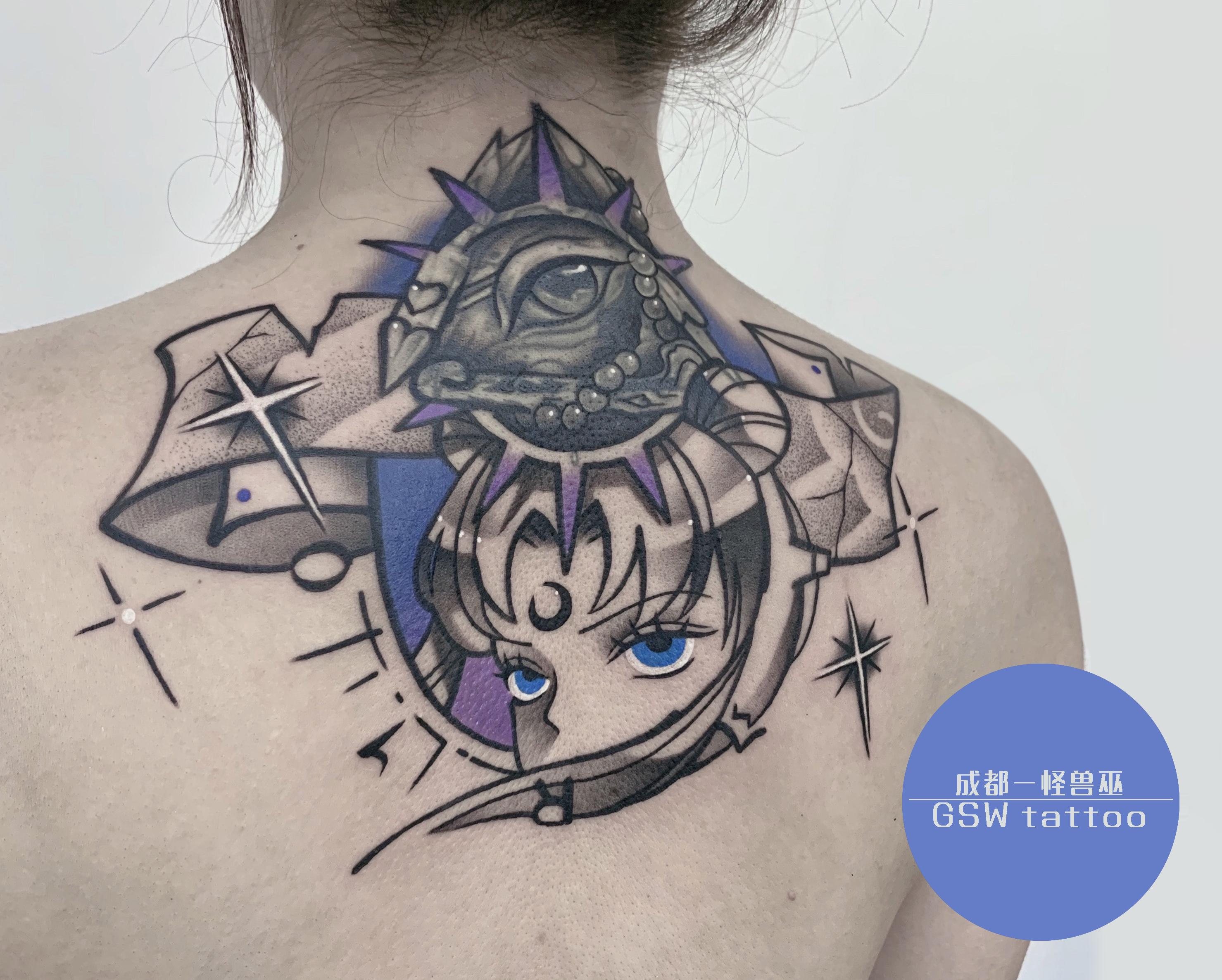 胸口旧纹身遮盖有什么图案