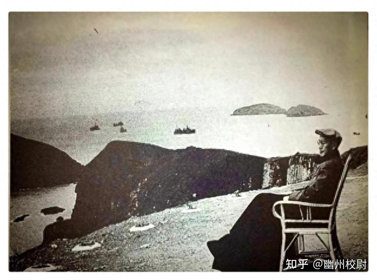 1954年，蒋介石最后一次悄悄回浙江，远望家乡，留下了几张照片- 知乎