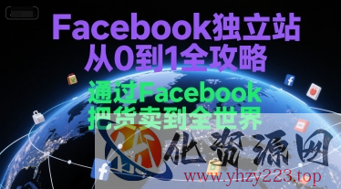 Facebook独立站从0到1全攻略，通过FacebboK把货卖到全世界