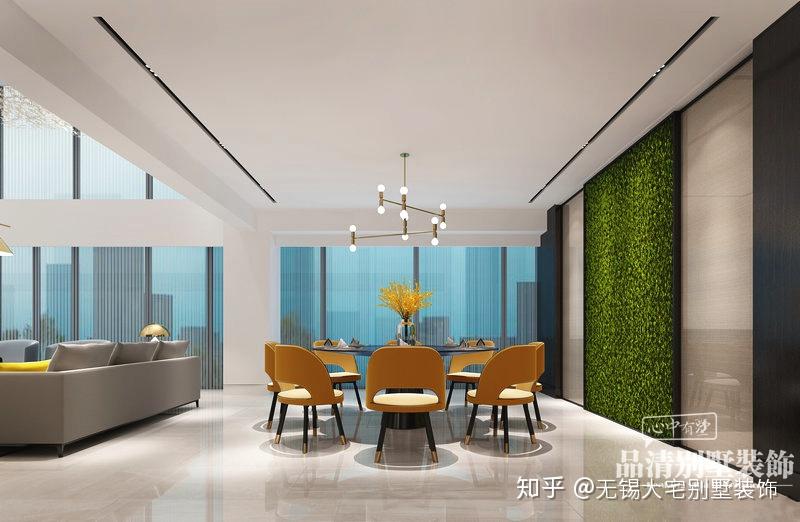 品清别墅装修 | 现代轻奢风格案例效果图 - 知乎