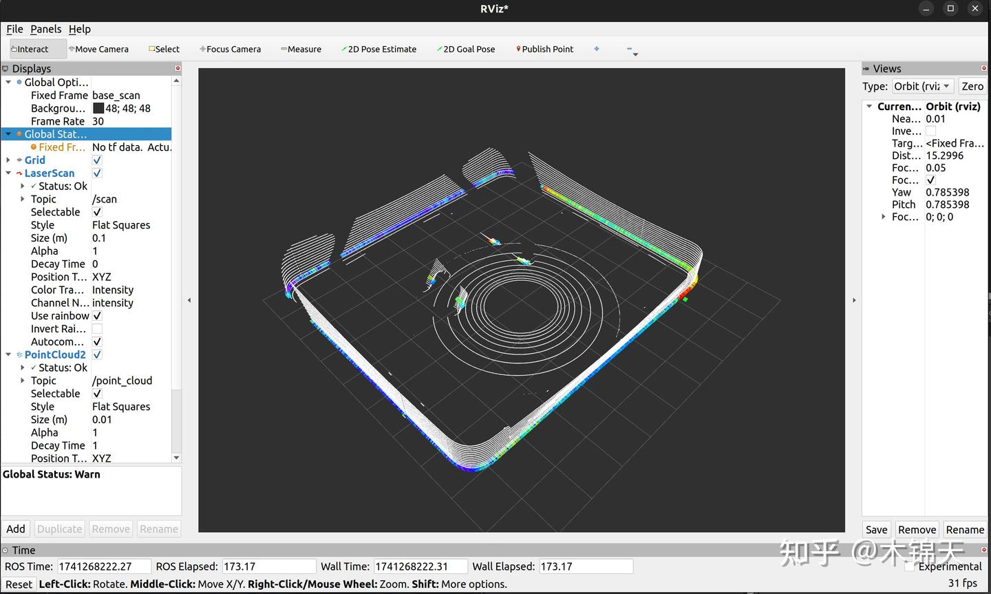 【Isaac Sim 4.5.0】ROS 2 Tutorials (Linux and Windows) - RTX Lidar ...