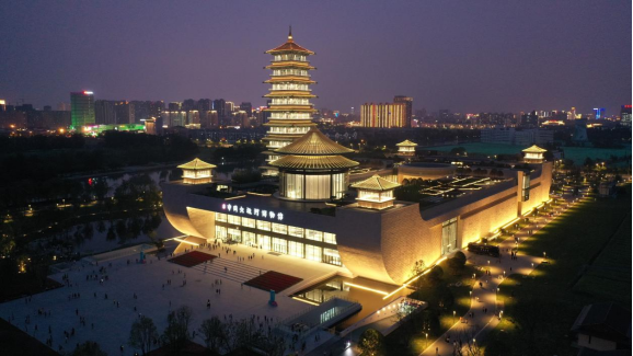 扬州-中国大运河博物馆夜景照明设计解析 - 知乎