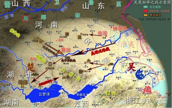 第八幕吴楚越三国恩怨(上)家族血仇点燃的战争焰火(三)使楚国近乎灭亡的柏举之战 - 知乎