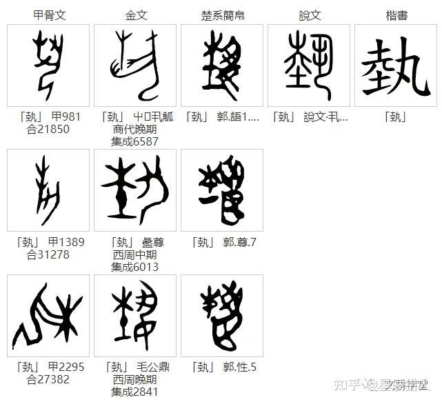 种植和艺术有相通之处吗？甲骨文字典说字——艺（埶） - 知乎