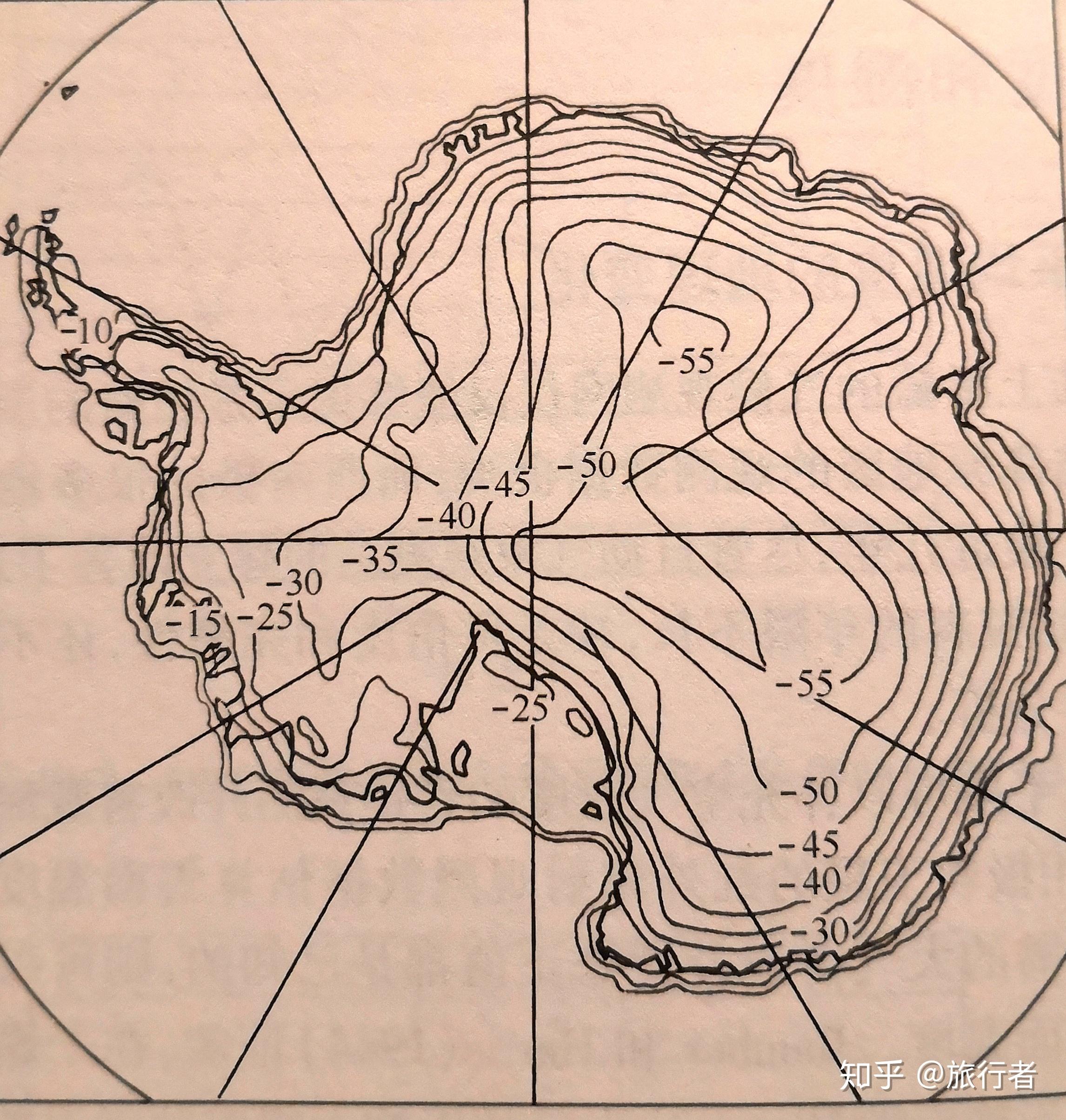南极气温变化曲线图图片