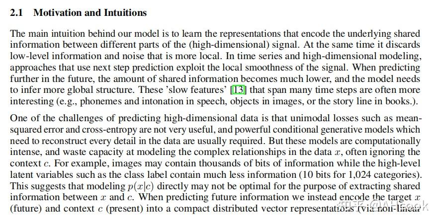 对比学习三 | Representation Learning with Contrastive Predictive Coding - 知乎