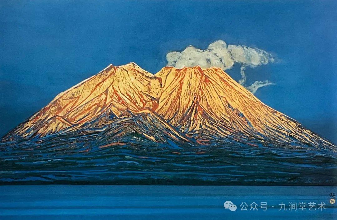 加山又造 絵画  岩彩 岩彩画| 加山又造：屏风画的宇宙（一） - 知乎