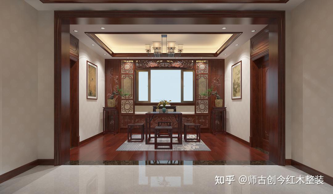 中式红木装修,蕴含架构之美 - 知乎