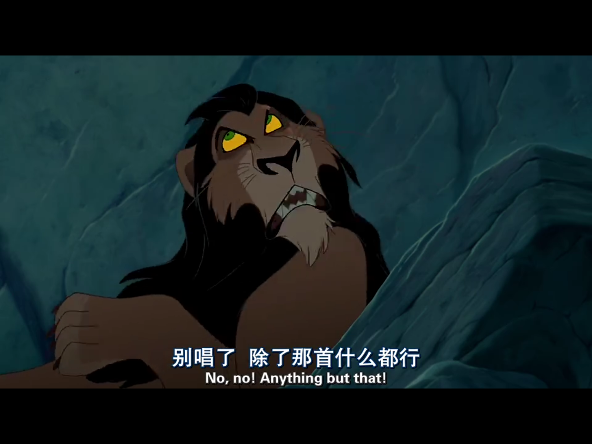 狮子王里面刀疤为什么讨厌小小世界这首歌