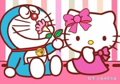 有沒有大神有哆啦a夢和hellokitty的情侶頭像